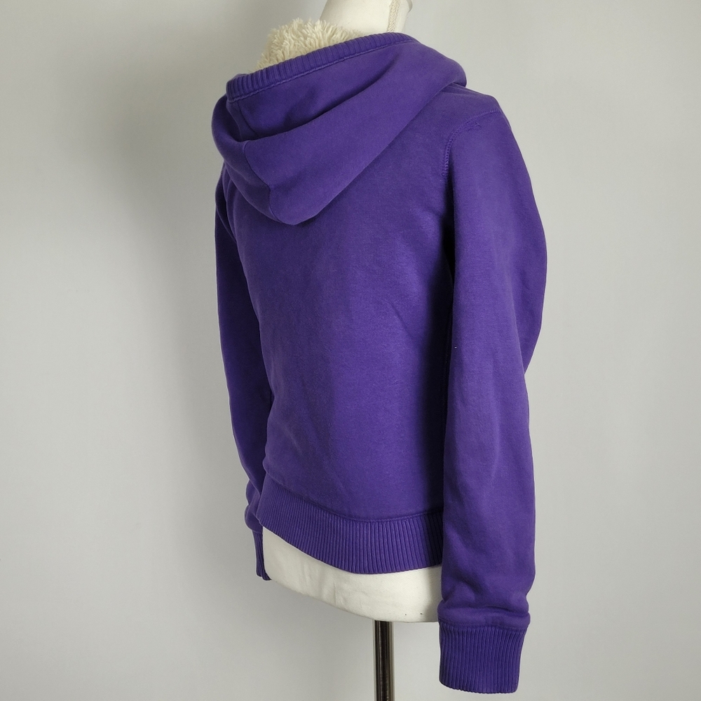 2010 Aeropostale new york Faux Fur lined hoodie size medium - Picture 13 of 14
